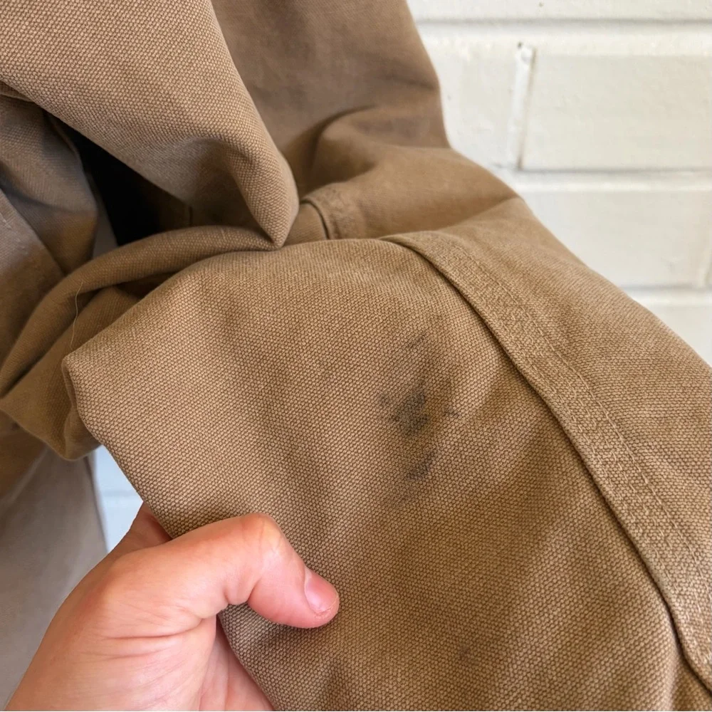 Carhartt Sandstone Sherpa Lined Ridge Coat (Style #C61), SZ XL Tall - Picture 10 of 12